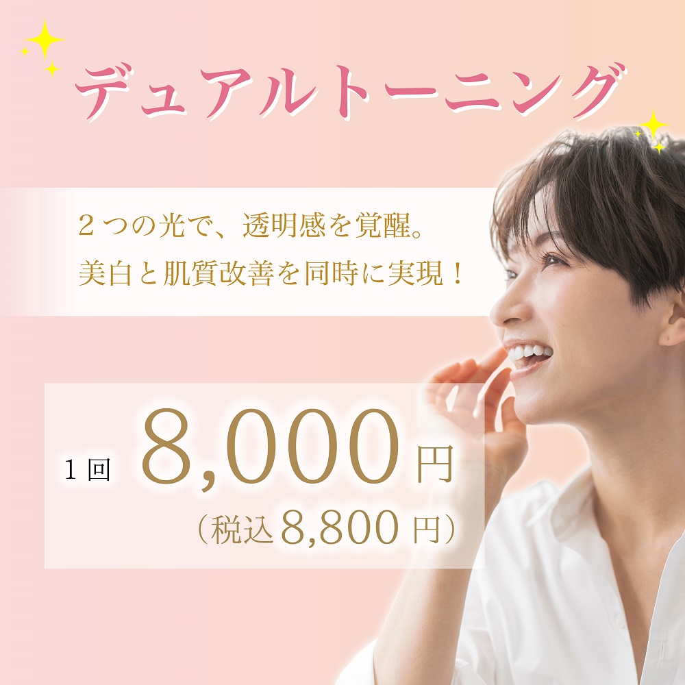 デュアルトーニング価格改定!